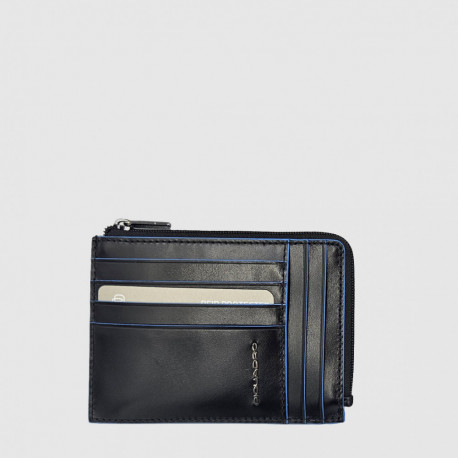 Кредитниця Piquadro Blue Square (B2) Black PU1243B2R-N