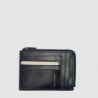 Кредитниця Piquadro Blue Square (B2) Black PU1243B2R-N
