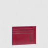 Кредитница Piquadro Blue Square (B2) Red PP2762B2R_R