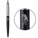 Ручка шариковая Parker JOTTER ZODIAC Bond Street Black CT BP Красный конь 16232_Z502w