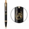 Ручка кулькова Parker IM ZODIAC Black GT BP Кінь з підковою 22032_Z505y