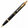 Ручка кулькова Parker IM ZODIAC Black GT BP Кінь з підковою 22032_Z505y