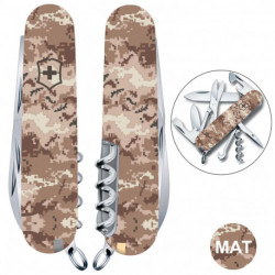 Складаний ніж Victorinox CLIMBER ARMY Піксель пісочний 1.3703.7.W3944p