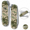 Складной нож Victorinox CLASSIC SD ARMY Пиксель 0.6223.3.W3940pw