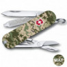 Складной нож Victorinox CLASSIC SD ARMY Пиксель с крас. Лого 0.6223.3.W3941pw