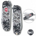 Складаний ніж Victorinox CLASSIC SD ARMY Піксель синій з черв. Лого 0.6223.3.W3943pw