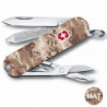 Складной нож Victorinox CLASSIC SD ARMY Пиксель песочный с крас. Лого 0.6223.7.W3945pw