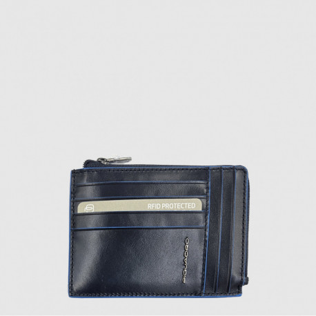 Кредитница Piquadro Blue Square (B2) Navy Blue PU1243B2R_BLU2