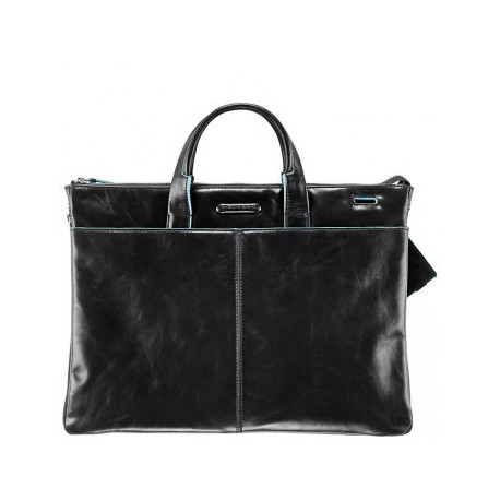 Сумка жіноча Piquadro BL SQUARE/Black з двома ручками (41х31х3)