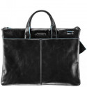Сумка жіноча Piquadro BL SQUARE/Black з двома ручками (41х31х3)