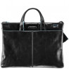 Сумка жіноча Piquadro BL SQUARE/Black з двома ручками (41х31х3)
