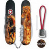 Складной нож Victorinox HUNTSMAN ZODIAC Золотой конь 1.3713.Z5220pk