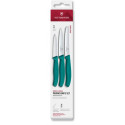 Набор ножей для очистки овощей Victorinox SWISS CLASSIC 3 ножа зел 6.7114.34C1