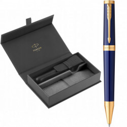Набор Parker INGENUITY Blue Lacquer GT BP (шариковая ручка + кож.чехол)
