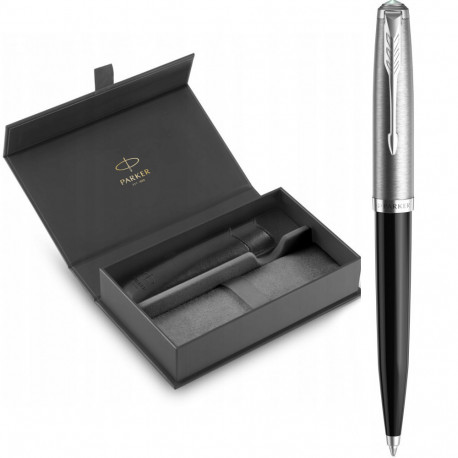 Набір Parker PARKER 51 Black CT BP (кулькова ручка + чохол)