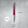 Набор Parker URBAN Vibrant Magenta CT BP (шариковая ручка + чехол красный)