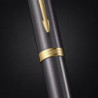 Набір ручок Parker IM Grey Lacquer GT RB+BP DUO24 (ролерна + кулькова)