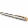 Набор ручек Parker IM Brushed Metal GT FP+BP (перьевая + шариковая)