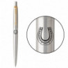 Ручка шариковая Parker JOTTER DESIGN Stainless Steel GT BP Счастливая подкова 16032_R106b