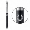 Ручка шариковая Parker JOTTER DESIGN Bond Street Black CT BP Подкова на счастье 16232_R107w