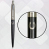 Ручка шариковая Parker JOTTER DESIGN Bond Street Black CT BP Подкова на счастье 16232_R107w