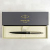 Ручка шариковая Parker JOTTER DESIGN Bond Street Black CT BP Подкова на счастье 16232_R107w