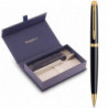 Набор Waterman HEMISPHERE Black GT BP (шариковая ручка + чехол)