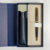 Набор Waterman HEMISPHERE Black GT BP (шариковая ручка + чехол)