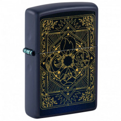Зажигалка Zippo Classic Elements Design Navy Matte 48958