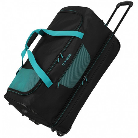 Дорожня сумка на колесах Travelite Basics Black-Petrol TL9000276-02