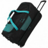 Дорожня сумка на колесах Travelite Basics Black-Petrol TL9000276-02
