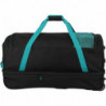 Дорожня сумка на колесах Travelite Basics Black-Petrol TL9000276-02