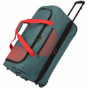 Дорожная сумка на колесах Travelite Basics Green-Orange TL9000276-82