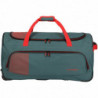 Дорожня сумка на колесах Travelite Basics Green-Orange TL9000277-82