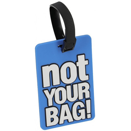 Адресная бирка Travelite Accessories Travelite Blue Not Your Bag TL000015-921