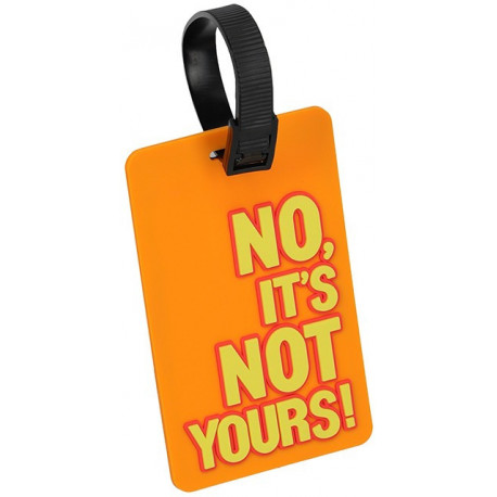 Адресная бирка Travelite Accessories Travelite Orange No It's Not Yours TL000015-923