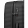 Валіза Travelite Air Stripe Black Велика TL7000349-01