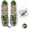 Складной нож Victorinox SWISSCHAMP ARMY Пиксель с крас. лого 1.6795.3.W3941p