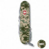 Складной нож Victorinox SWISSCHAMP ARMY Пиксель с крас. лого 1.6795.3.W3941p