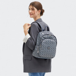Рюкзак Kipling DELIA Navy Sign Jq (8DM) KI8034_8DM
