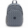 Рюкзак Kipling DELIA Navy Sign Jq (8DM) KI8034_8DM