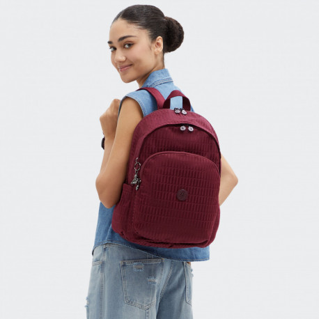 Рюкзак для ноутбука Kipling DELIA M Maroon Tile Jq (9HX) KI5000_9HX
