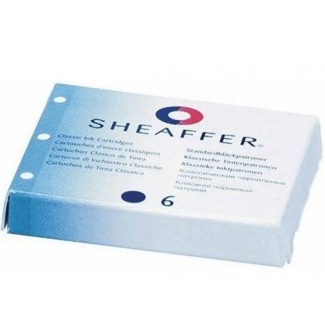 Картриджі Sheaffer чорн. 6шт Sh962330