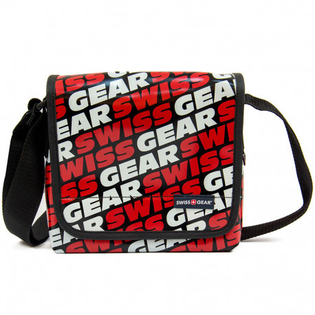 Сумка Swiss Gear наплічна мала Біл-Черв Swiss Gear