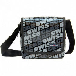 Сумка Swiss Gear наплічна мала Біл-Чорн Swiss Gear
