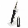 Перьевая ручка ST Dupont Olympio XL Diamonds Black Ch.Lacquer PP FP Du481675m