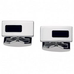 Запонки ST Dupont White Silver Design Du5275n