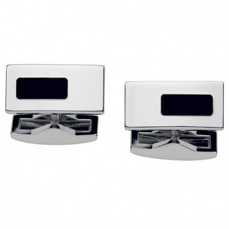 Запонки ST Dupont White Silver Design Du5275n