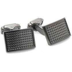 Запонки Thompson of London SATIN DOT CURVE Th0257cf