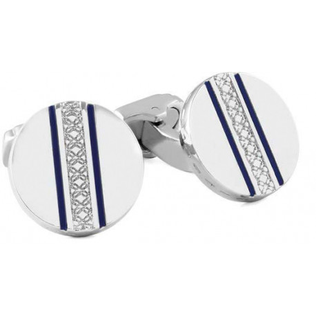 Запонки Thompson of London CLOVER ENAMEL ROUND Th9340cl